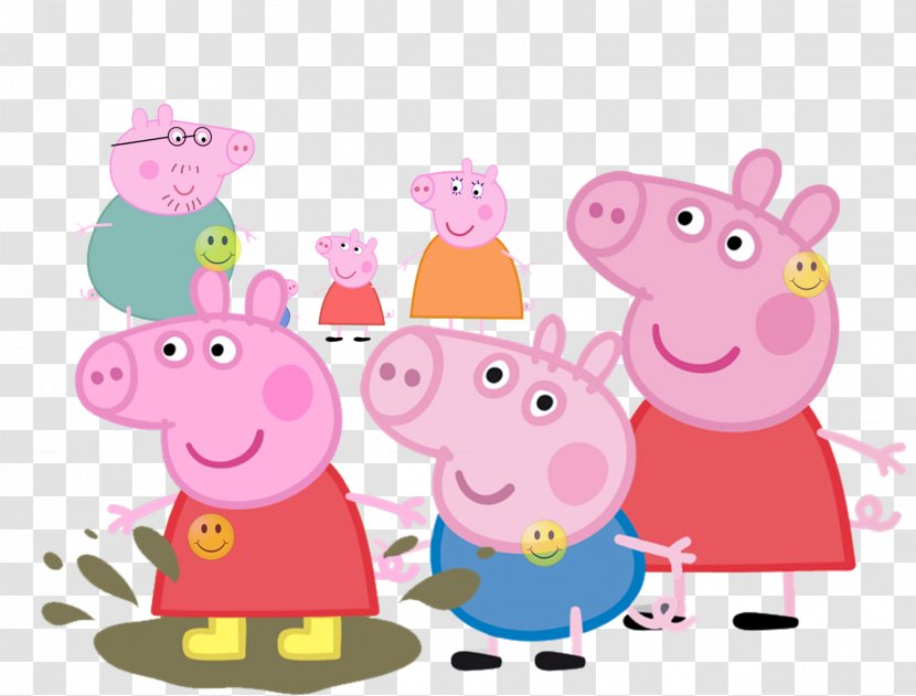 Daddy Pig George Desktop Wallpaper Animated Cartoon - PEPPA PIG Transparent PNG