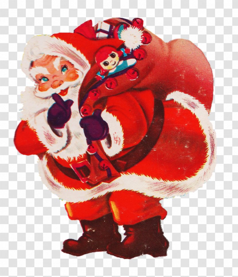 Santa Claus Christmas Ornament Decoration Character Transparent PNG