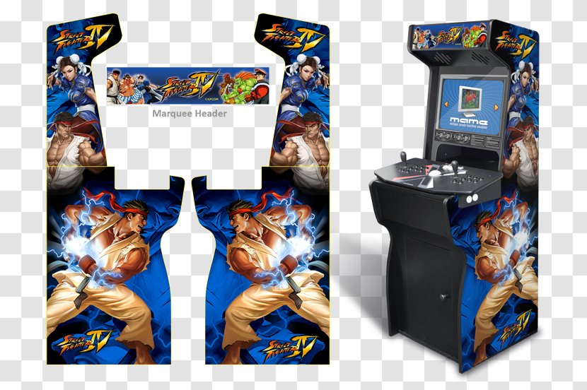 Tron Street Fighter IV II: The World Warrior X-Men Vs. - Arcade Cabinet - Space Invaders Transparent PNG