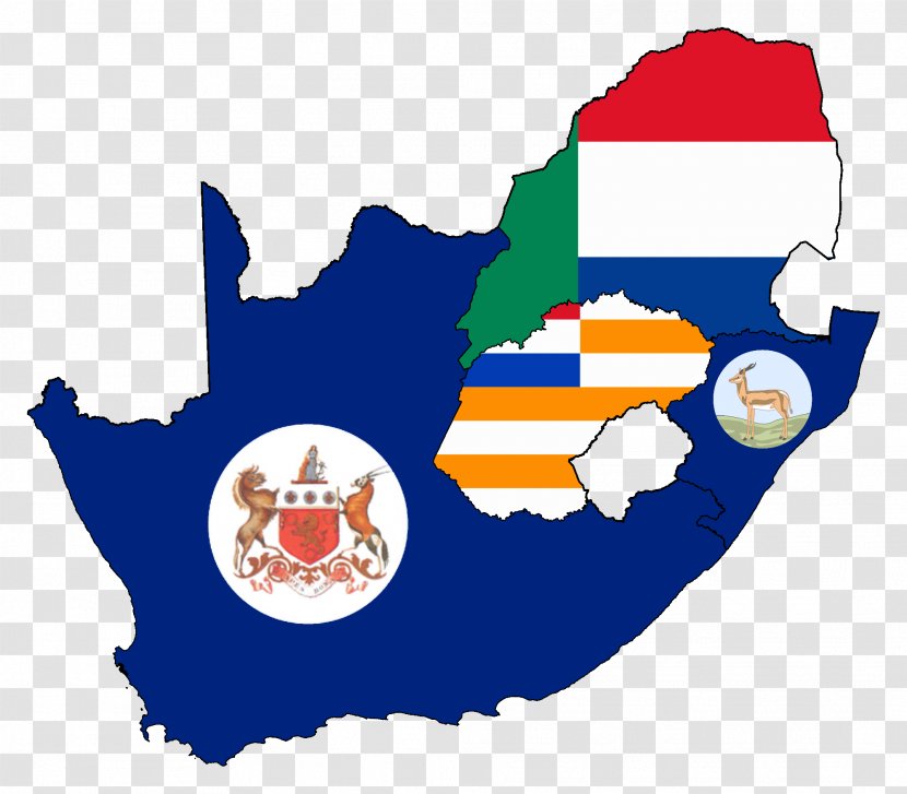 Union Of South Africa Vector Map Transparent PNG