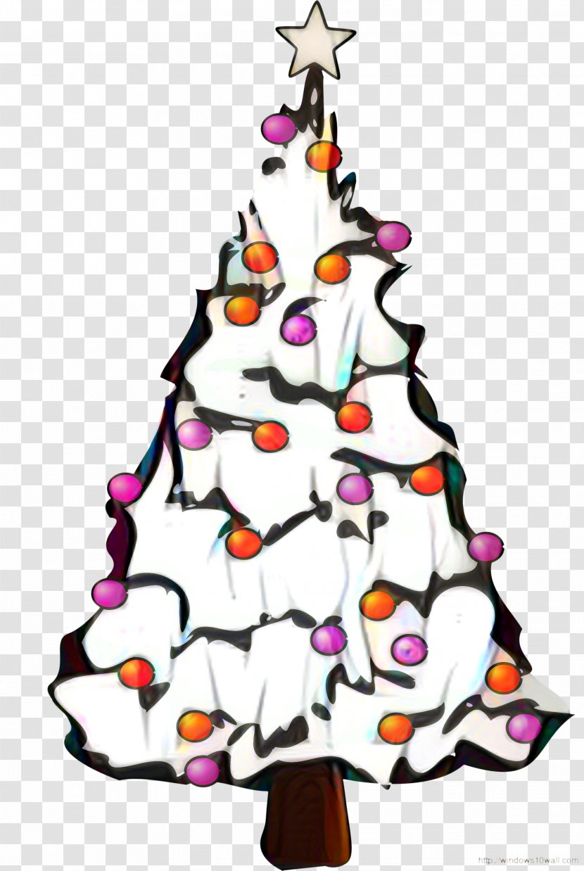 Clip Art Christmas Day Tree Santa Claus - Plant - Lights Transparent PNG