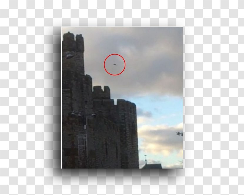 Caernarfon Castle Wales UFO Sightings Unidentified Flying Object Saucer - United Kingdom Transparent PNG