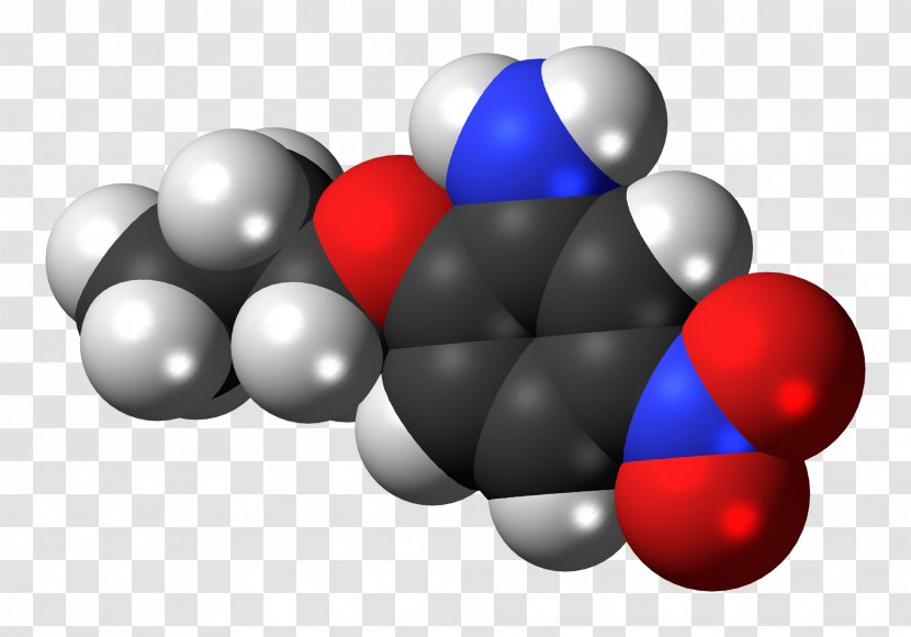 5-Nitro-2-propoxyaniline Space-filling Model Molecule Sucrose IUPAC Nomenclature Of Organic Chemistry - Sweetness Transparent PNG