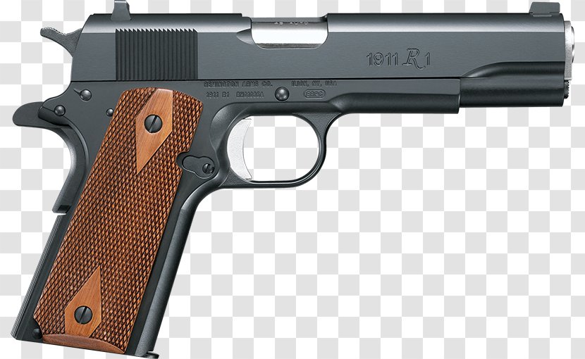 Remington 1911 R1 .45 ACP Firearm Pistol Arms - Handgun Transparent PNG
