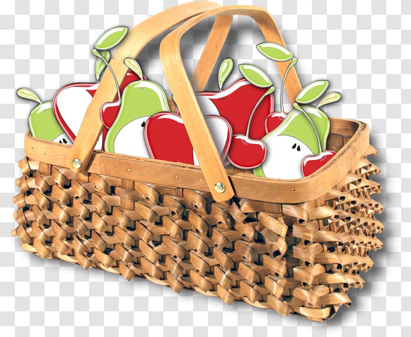 Gift Basket Apple - Hand-painted Of Apples Transparent PNG