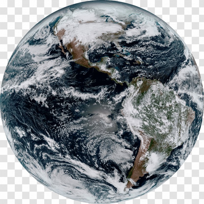 Earth Geostationary Operational Environmental Satellite The Blue Marble International Space Station GOES-16 - Sphere Transparent PNG