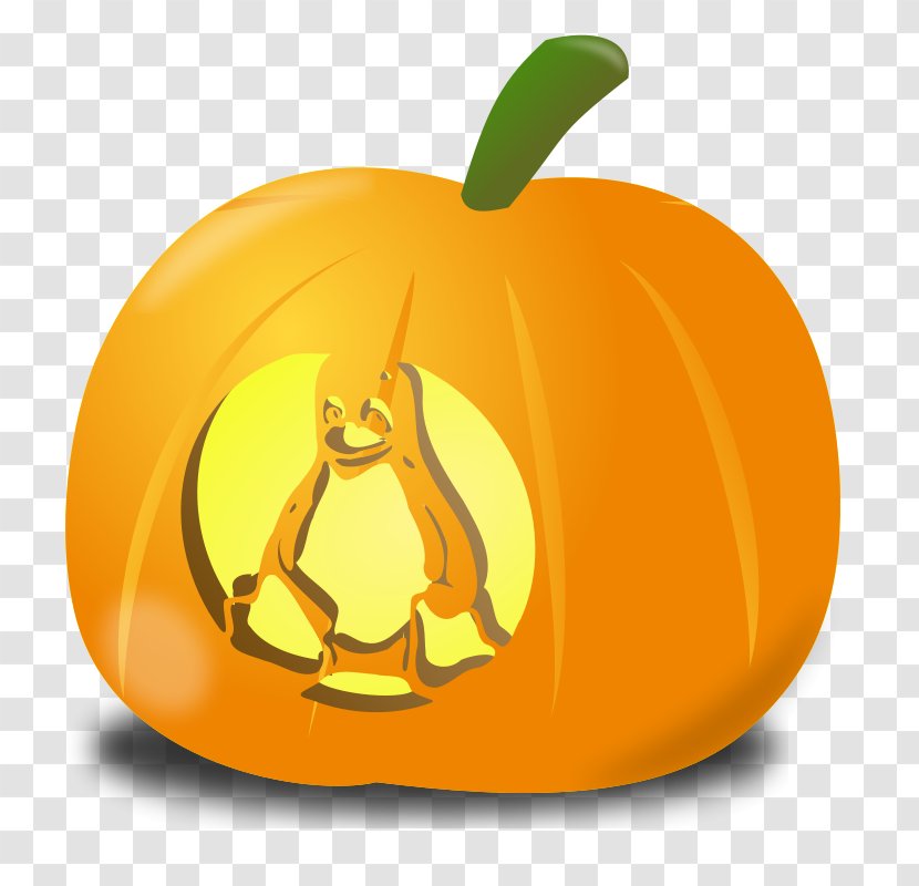 Jack-o'-lantern Pumpkin Clip Art - Winter Squash Transparent PNG