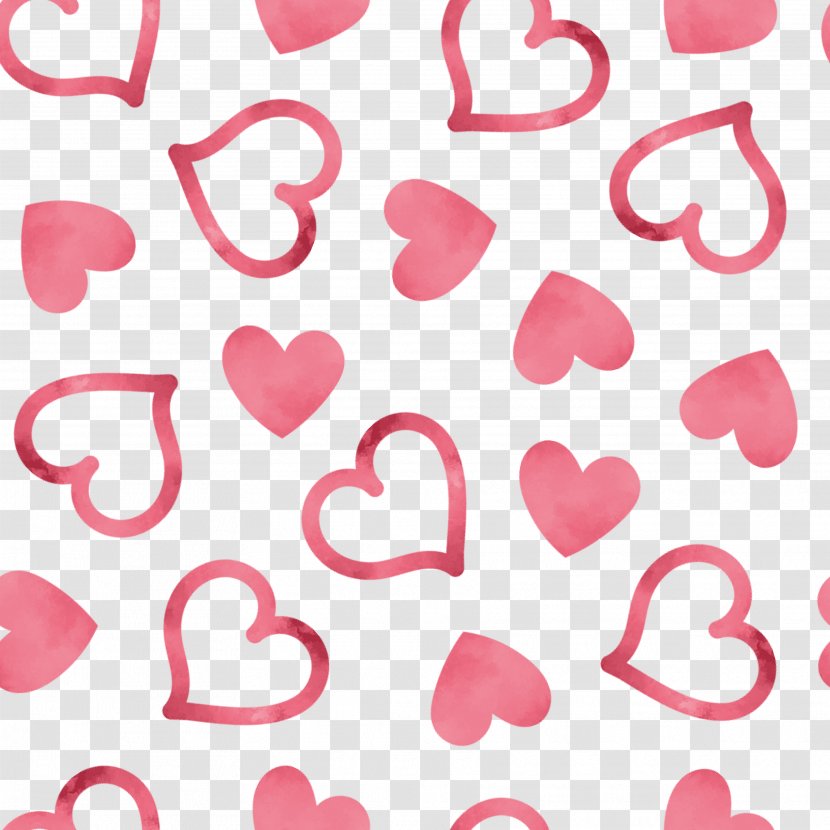 Heart Clip Art - Number - Heart-shaped Background Shading Can Transparent PNG