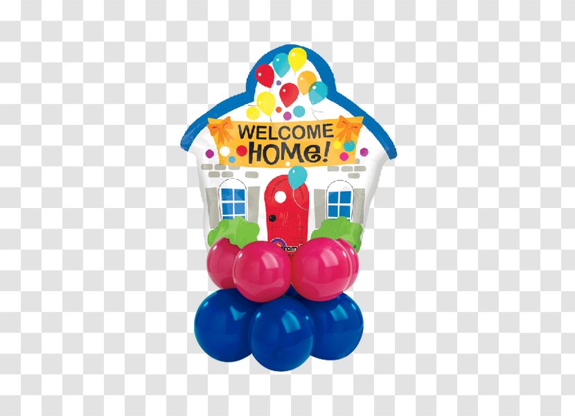 Mylar Balloon Housewarming Party Flower Bouquet - Birthday - Welcome Back Transparent PNG