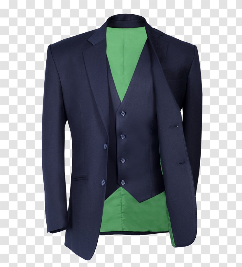 Tuxedo Waistcoat Suit Clothing Blazer - Sleeve - Green Shoots Transparent PNG
