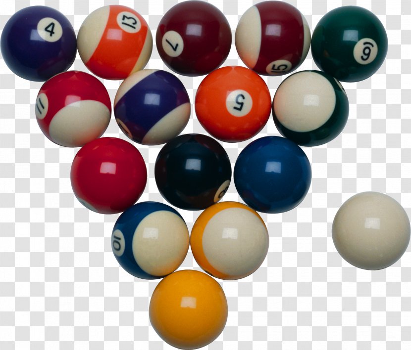 Billiard Balls Billiards Cue Stick Pool - Game Transparent PNG