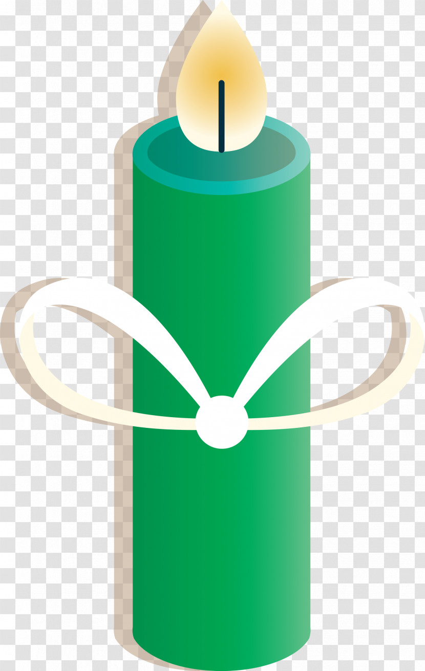 Christmas Candle Transparent PNG