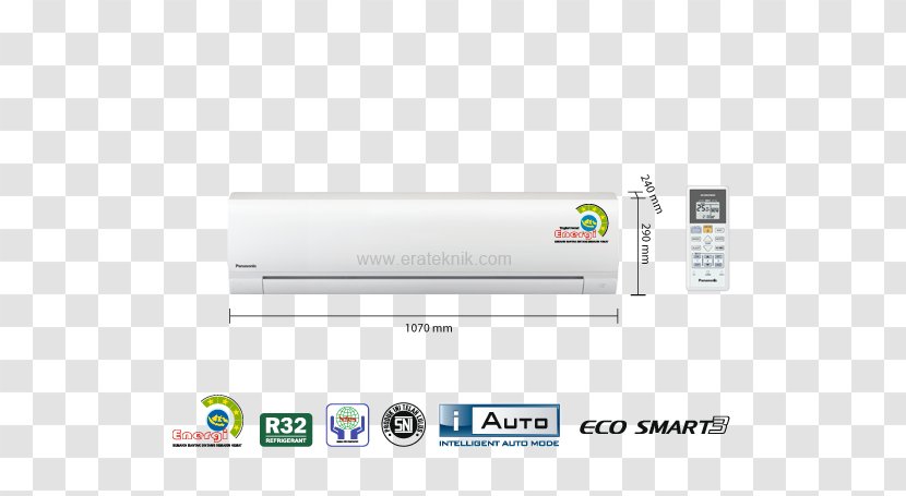 Panasonic Air Conditioner Difluoromethane Freon Product - Split The Wall Transparent PNG