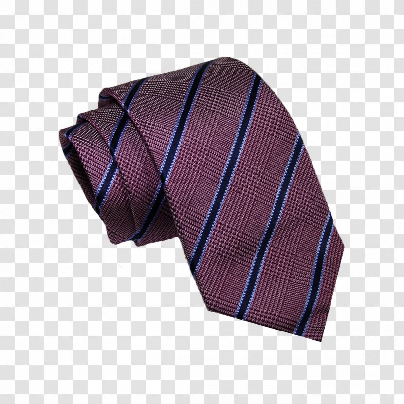 Necktie Plaid Tartan - Purple Transparent PNG