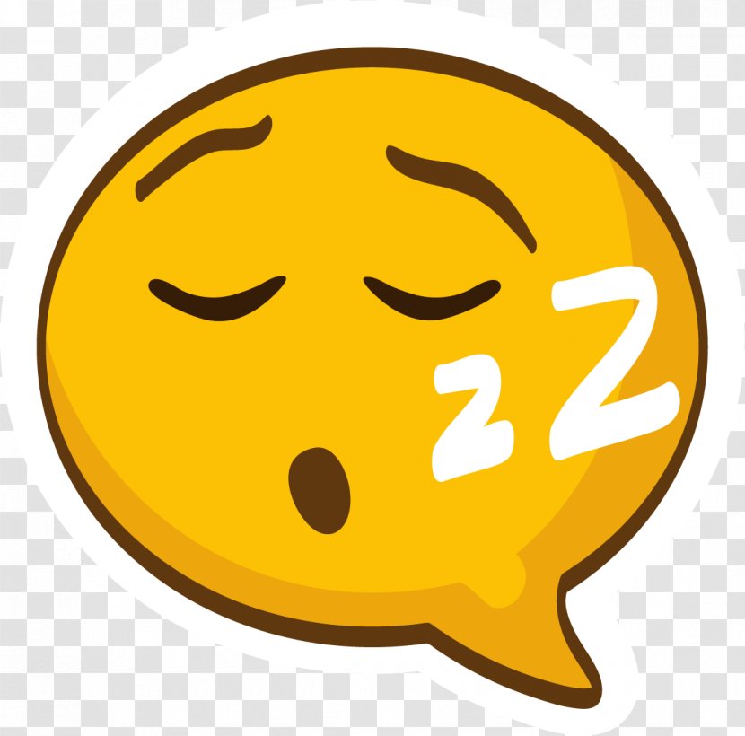 Smiley Emoticon Icon - Snoring Bag Transparent PNG
