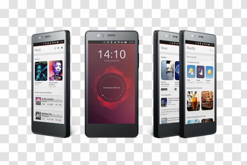 BQ Aquaris E4.5 Ubuntu Edition E5 Touch Edge - Gadget - Smartphone Transparent PNG