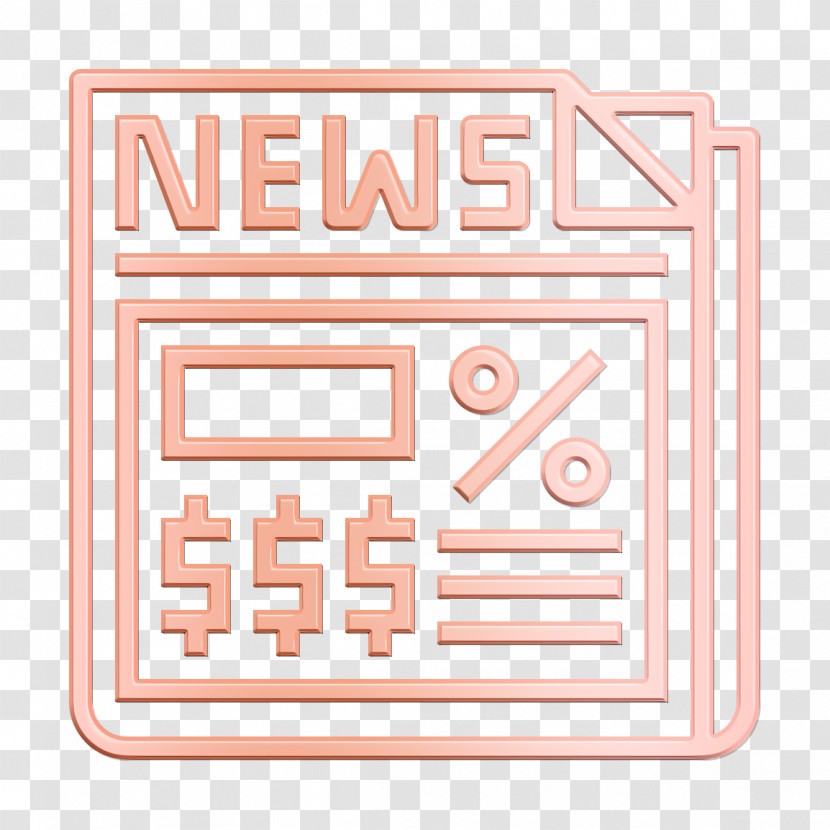 Newspaper Icon Stock Market Icon Transparent PNG