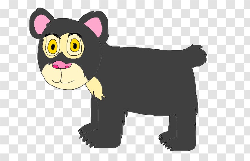 Whiskers Cat Bear Dog Canidae - Spectacled Transparent PNG