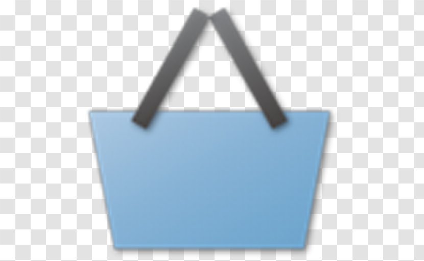 Shopping Cart Blue Bag - Bags Trolleys Transparent PNG