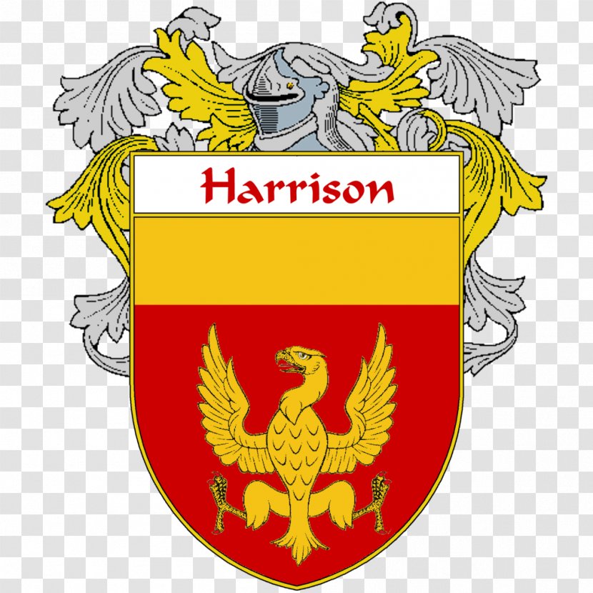Crest Coat Of Arms Surname Escutcheon - Wing Transparent PNG