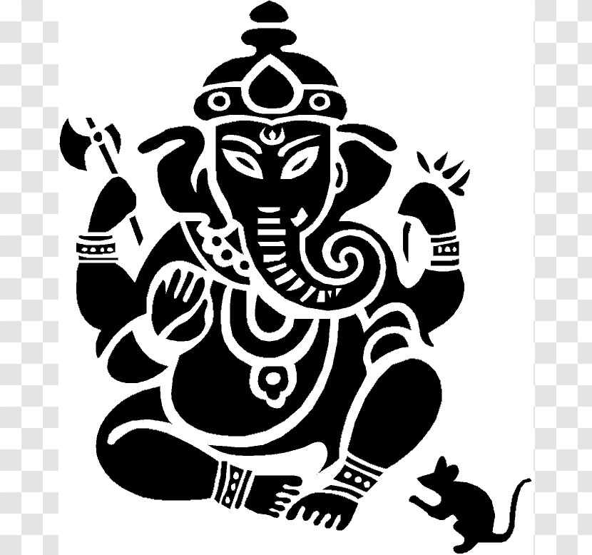 Shiva Ganesha Tattoo Symbol Om - Sketch Transparent PNG