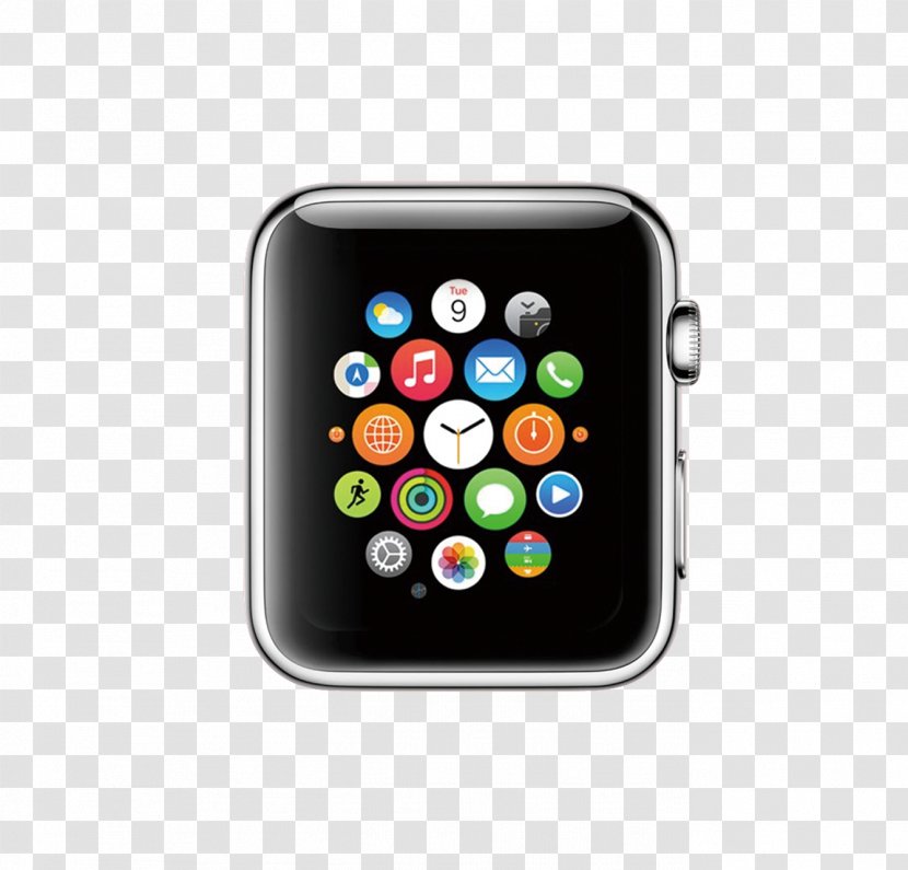 IPhone 6 Plus Apple Watch Series 2 3 - Smartwatch - Clips Transparent PNG