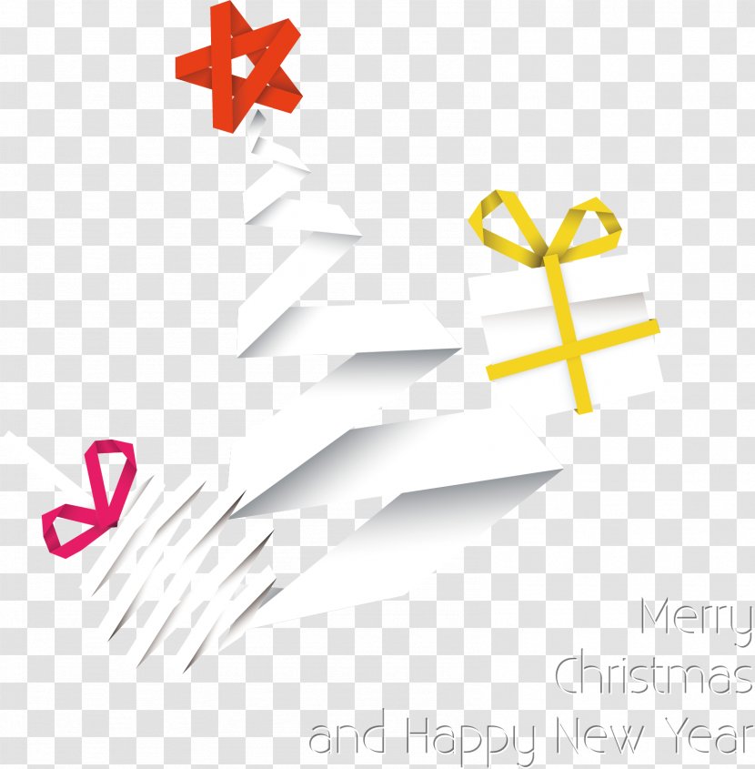 Christmas Decoration Material - Tree - Card Transparent PNG