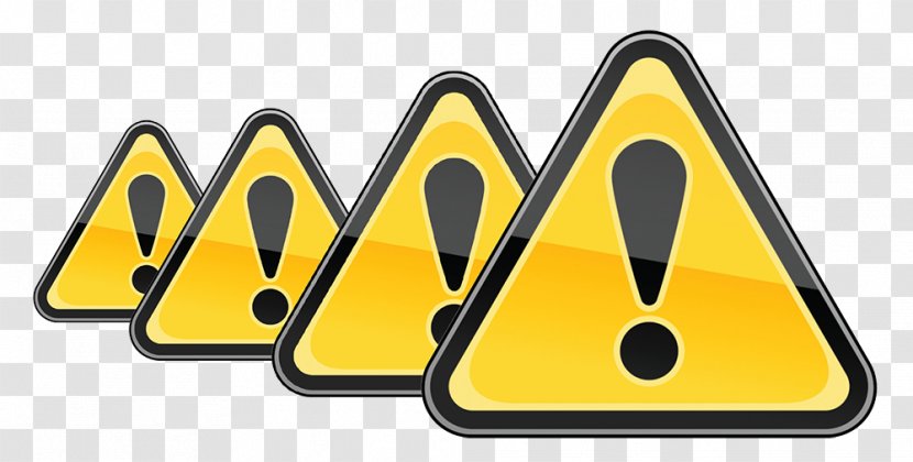 Warning Sign Safety Exclamation Mark Clip Art - Hazard Symbol Transparent PNG