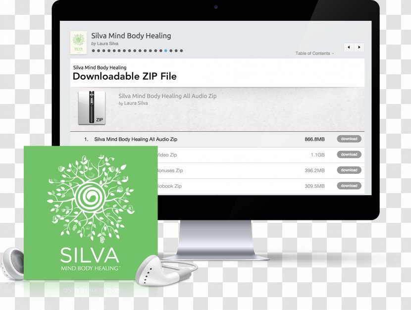 Silva Method Mind Meditation Product Design System - Software - Body Transparent PNG