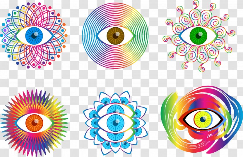 Lysergic Acid Diethylamide Psychedelic Drug Clip Art - Point - Gorgeous Eye-catching Eyes Transparent PNG