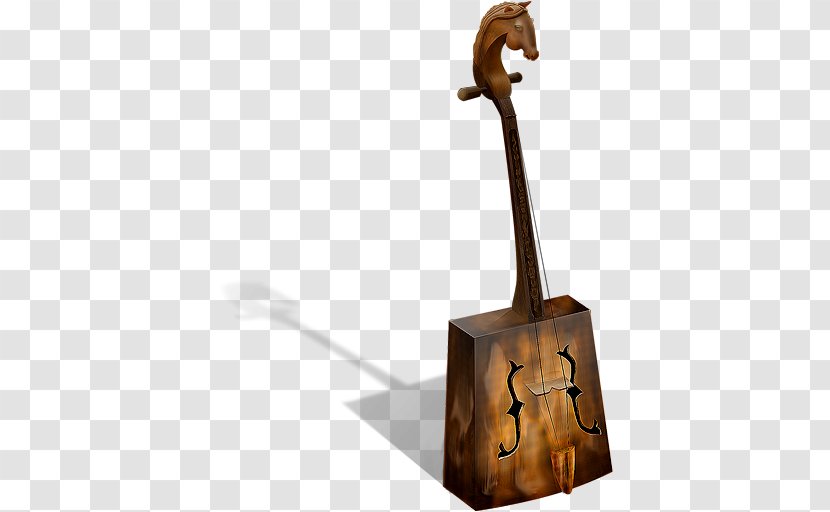 String Instrument - Silhouette - Morin Khuur Transparent PNG