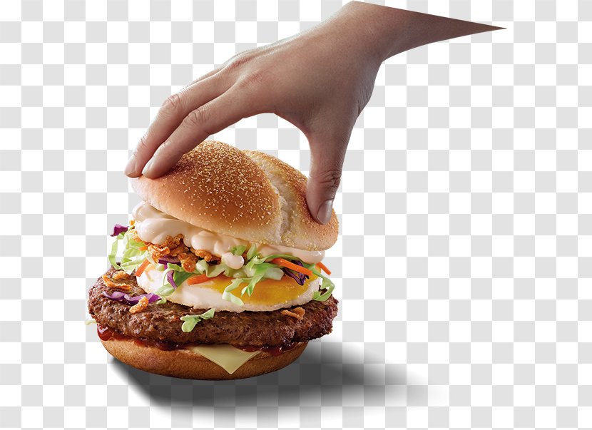 Cheeseburger Chicken Sandwich Slider Breakfast Fast Food - Finger Transparent PNG