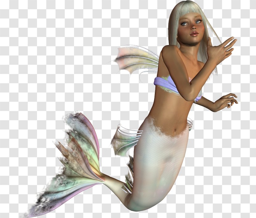 Fairy Mermaid Rusalka Clip Art - Cartoon Transparent PNG