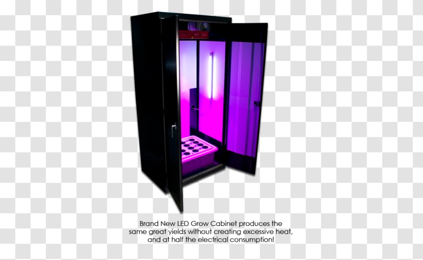 Grow Box Light-emitting Diode Garden Hydroponics Amazon.com - Purple - File Cabinet Plans Transparent PNG