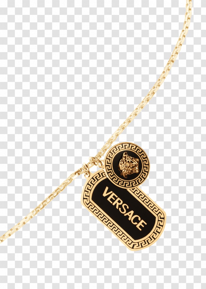 Locket Necklace Versace Men Chain - Gucci Transparent PNG