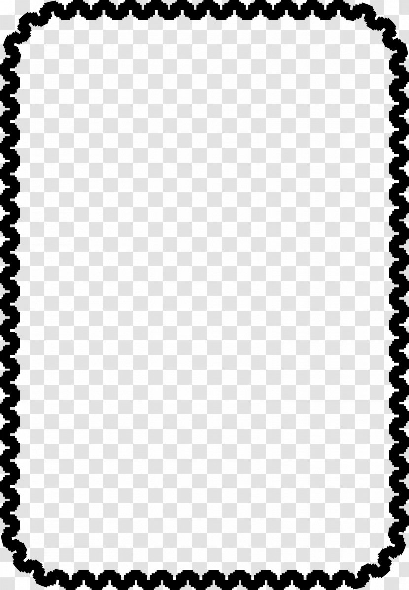 Microsoft Word Document Template Clip Art - Black - A4 Transparent PNG