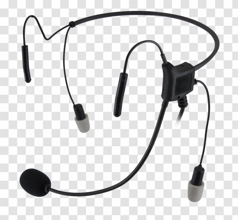Headphones Microphone Headset Wireless Loudspeaker - Watercolor Transparent PNG