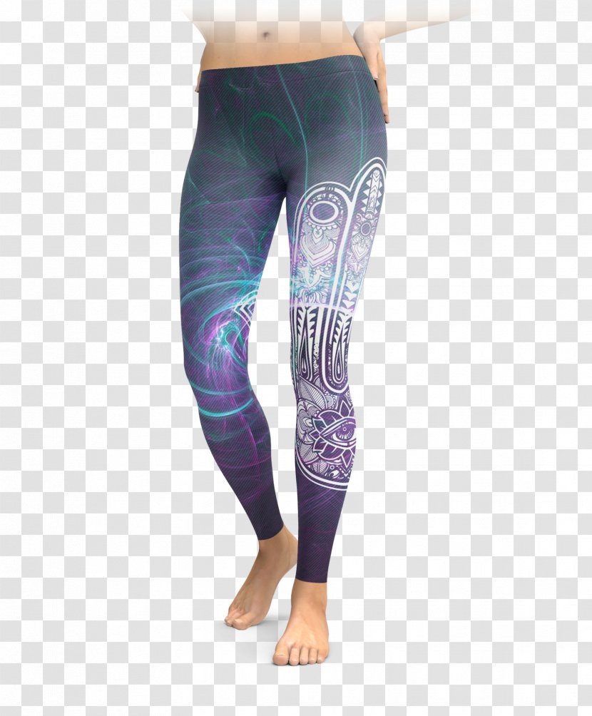 Leggings T-shirt Hoodie Clothing Tights - Silhouette Transparent PNG