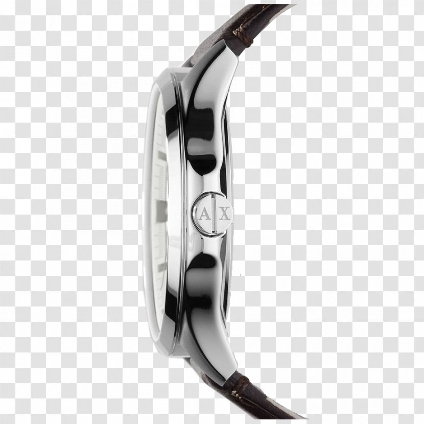 Watch Armani Quartz Clock Strap Leather - Ax Transparent PNG