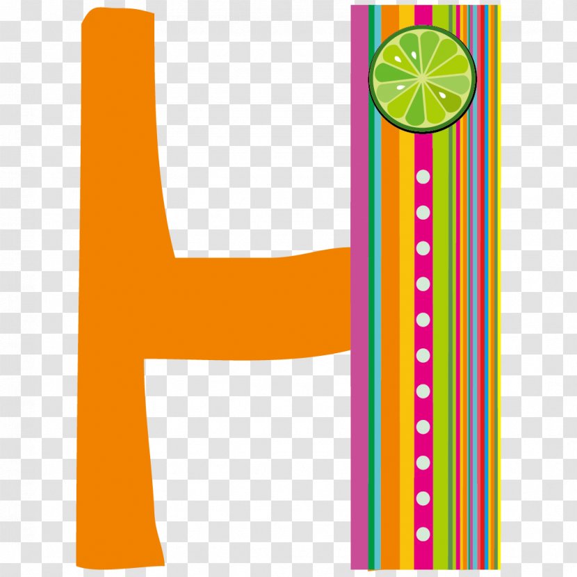 Letter Alphabet Font - Cartoon Creative Fruit H Transparent PNG