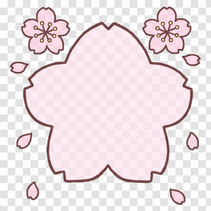 Flower Frame School Frame Kindergarten Frame Transparent PNG