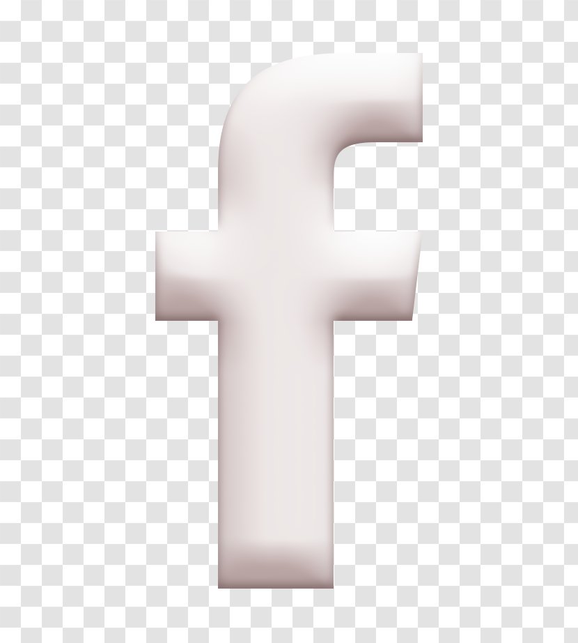 Facebook Icon Social - Symmetry Number Transparent PNG
