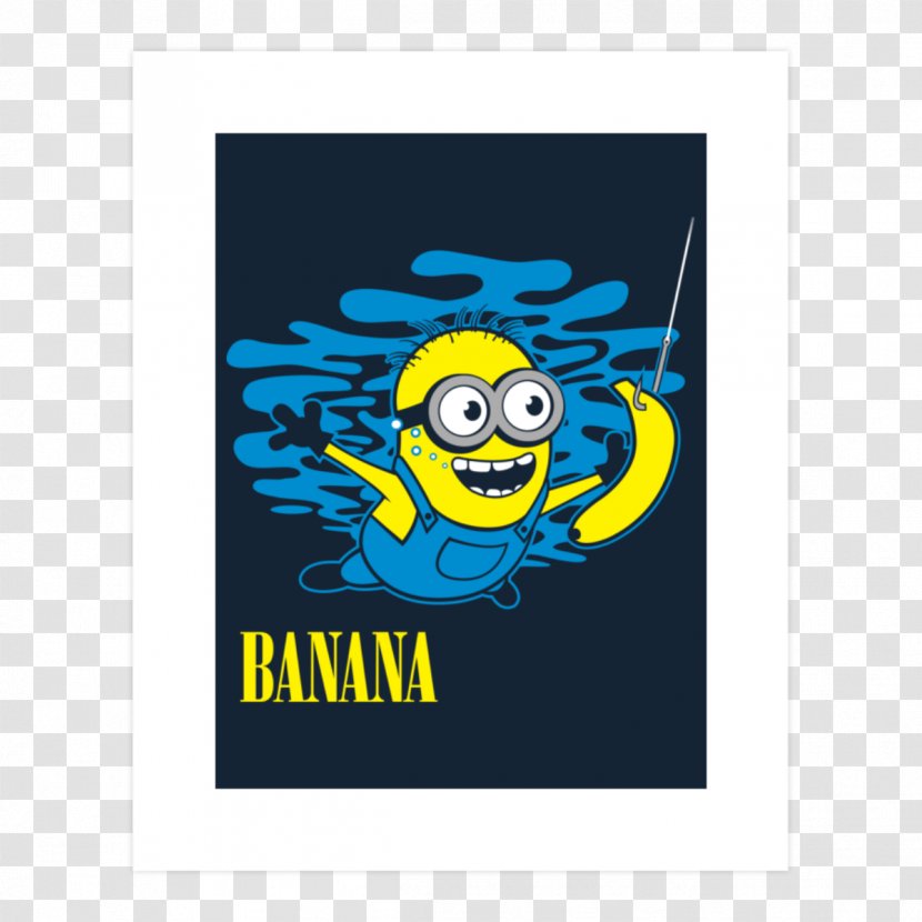YouTube Nevermind Minions Nirvana Album Cover - Yellow - Youtube Transparent PNG