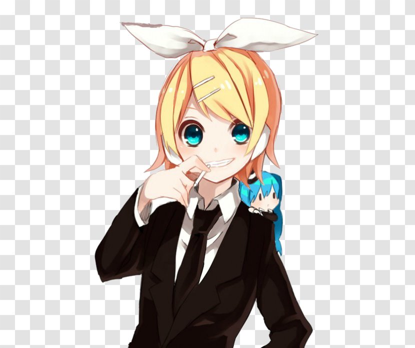 Vocaloid Kagamine Rin/Len Luo Tianyi Rendering Avatar - Tree - Heart Transparent PNG