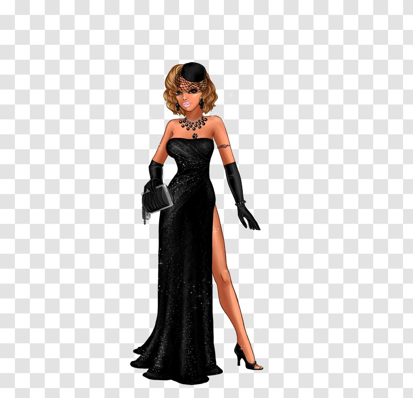 Lady Popular Video Game Gown Fashion - Flower - Gw Transparent PNG