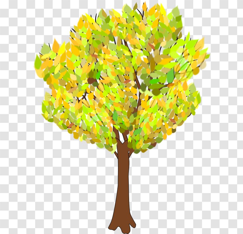 Tree Autumn Branch Clip Art - Wood Transparent PNG