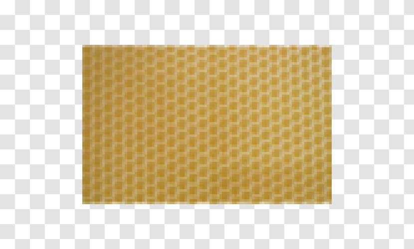 Textile Place Mats Yellow Brown Pattern - Material - Comb Transparent PNG