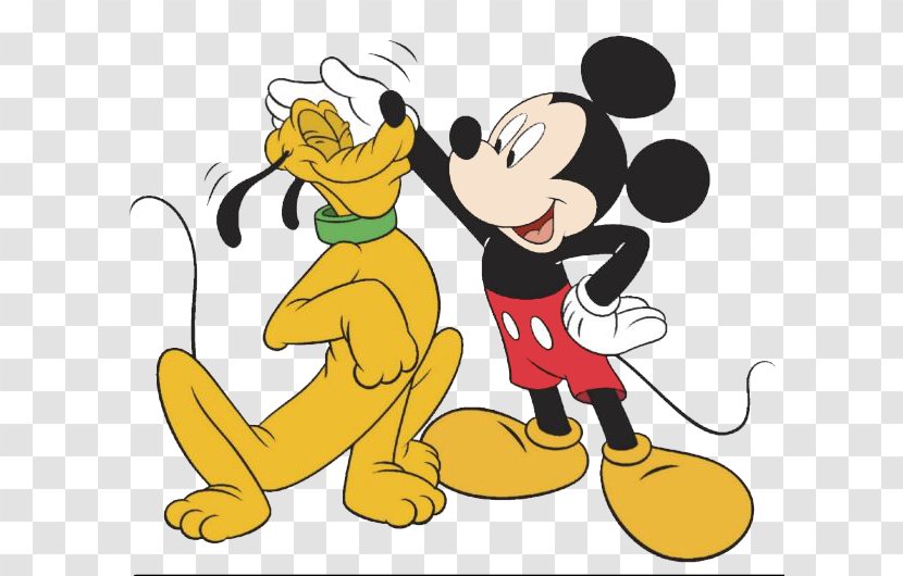 Pluto Mickey Mouse Minnie Donald Duck Clip Art - Cartoon - Disney Transparent PNG