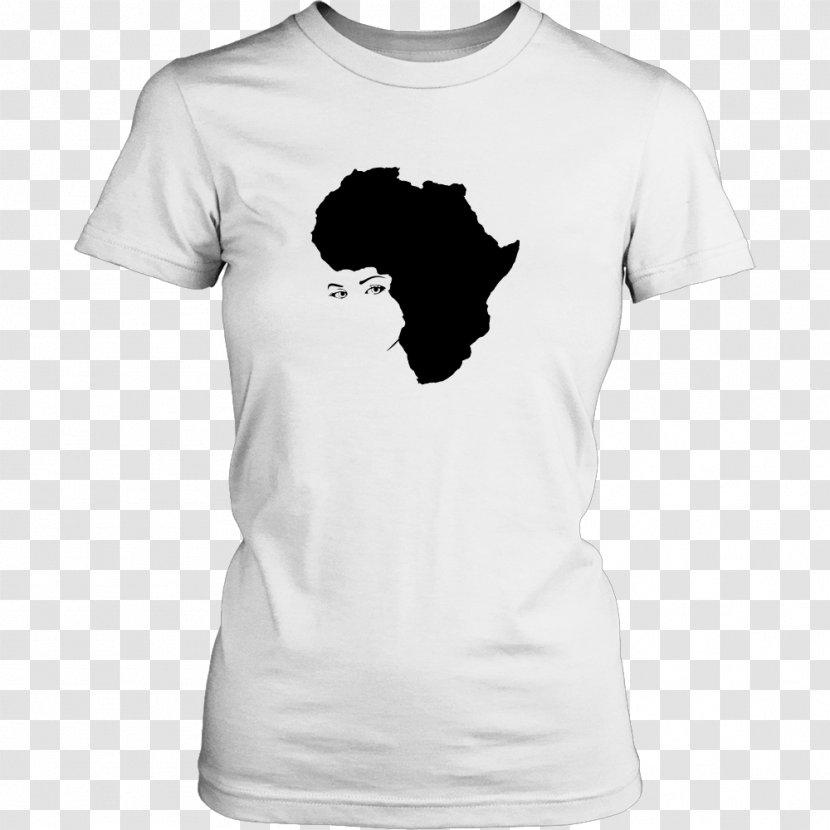 T-shirt Hoodie Clothing Woman - Tshirt - Africa Transparent PNG