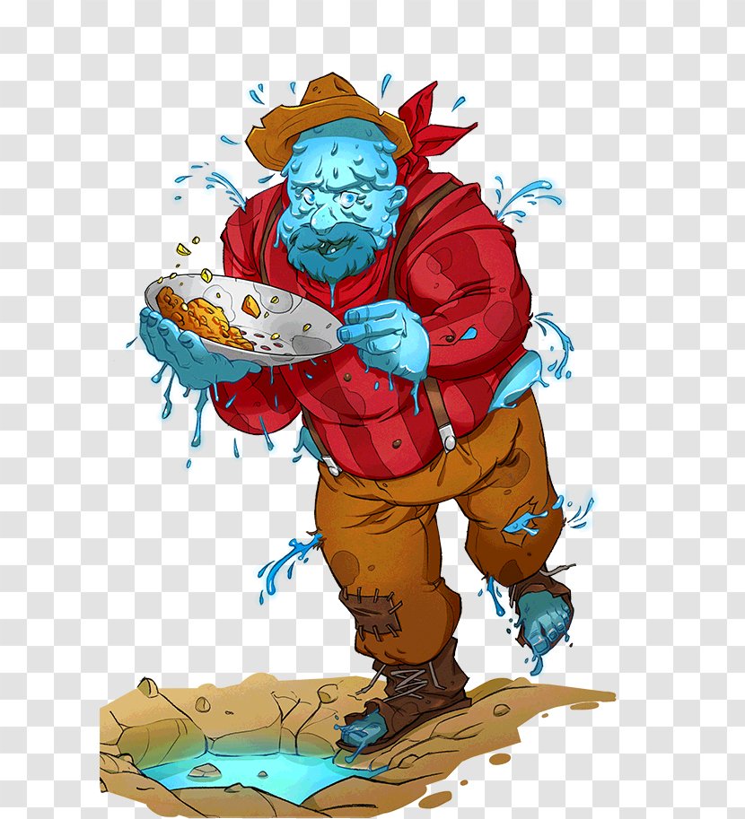 Water Cartoon - Art Fictional Character Transparent PNG